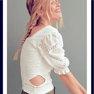 NWT Anthropologie Romantic Blouse